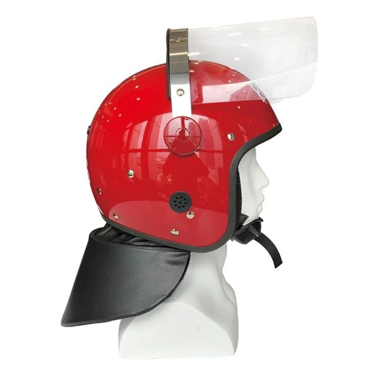 Red Malaysia Style Anti Roit Helmet