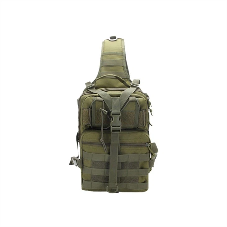 Multifunction Outdoor Military Training Inclined Shoulder Backpack With Molle System